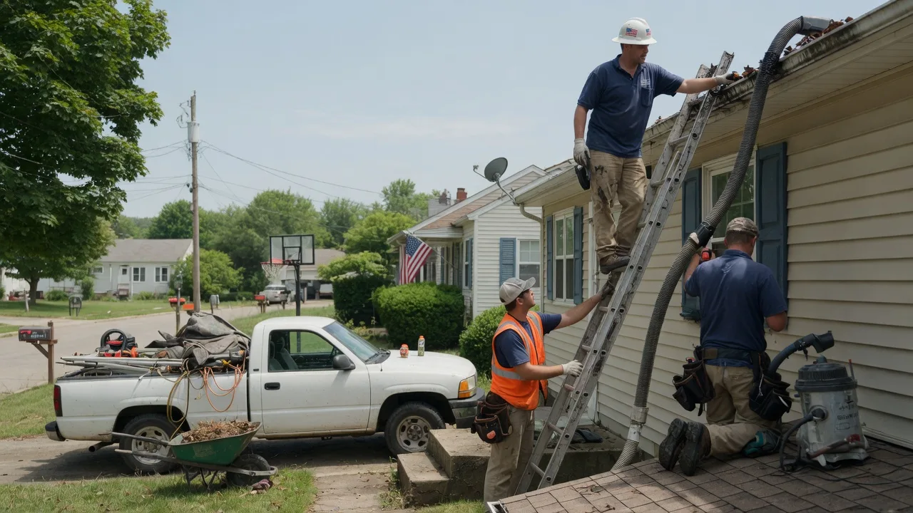 Gutter Installation in Paloma, IL near me